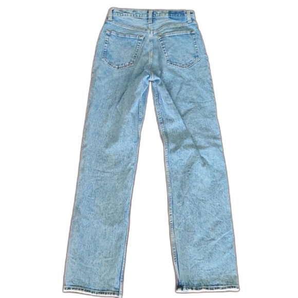 Abercrombie & Fitch The 90's Straight Ultra High Rise Jean, Medium, Size 27/4R - Picture 7 of 12